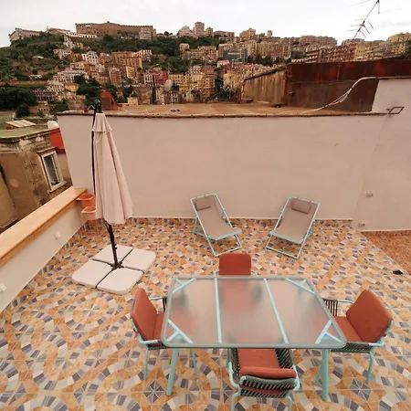 Διαμέρισμα Stunning View With 3 Terraces Near Dante Sq! By Houseinnaples